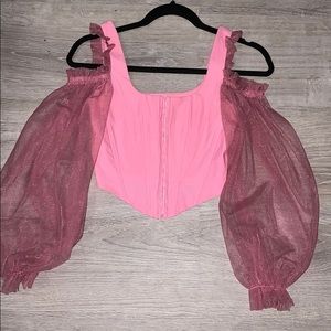 Corset Ruffle Top💗